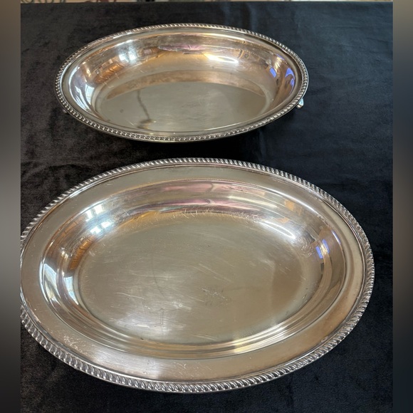 Poole Silver Plated Serving Dish - Picture 4 of 9